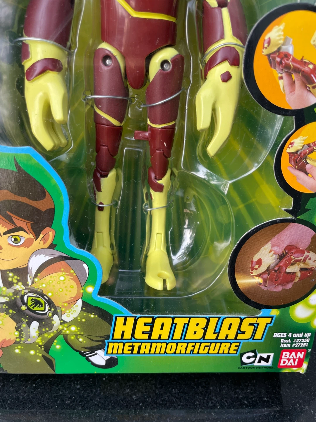 Ben 10 Heatblast Metamorfigure sealed 2006 - photo 3