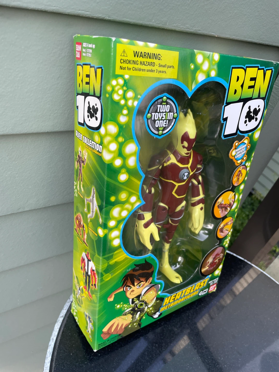 Ben 10 Heatblast Metamorfigure sealed 2006 - photo 4