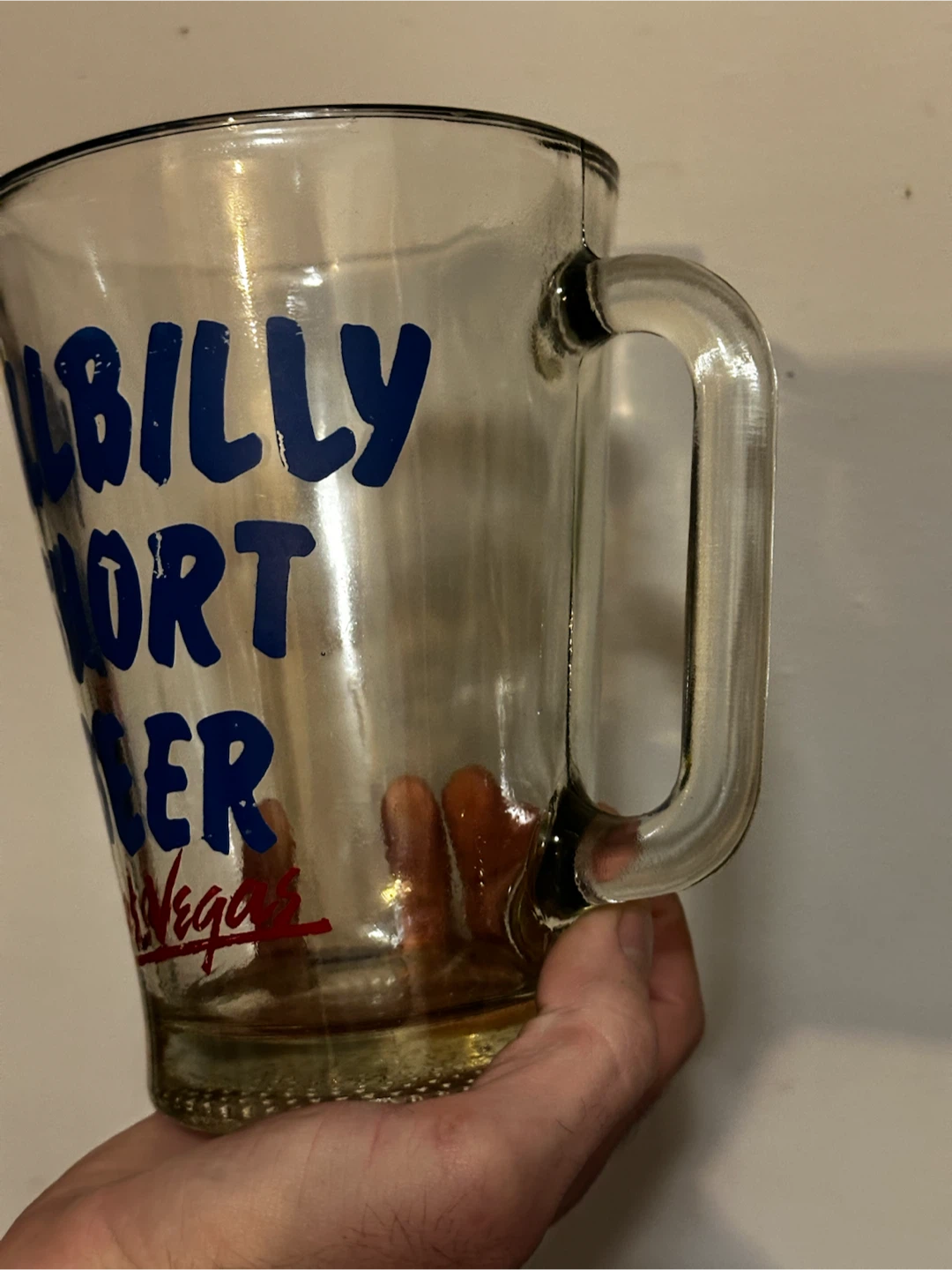 Large hillbilly short beer glass - photo 2
