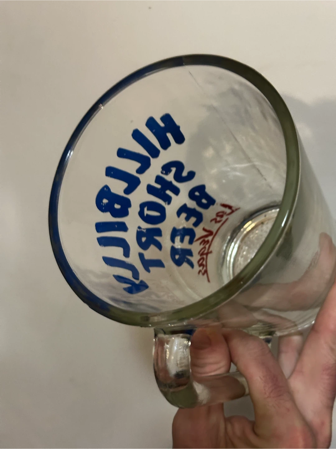 Large hillbilly short beer glass - photo 4