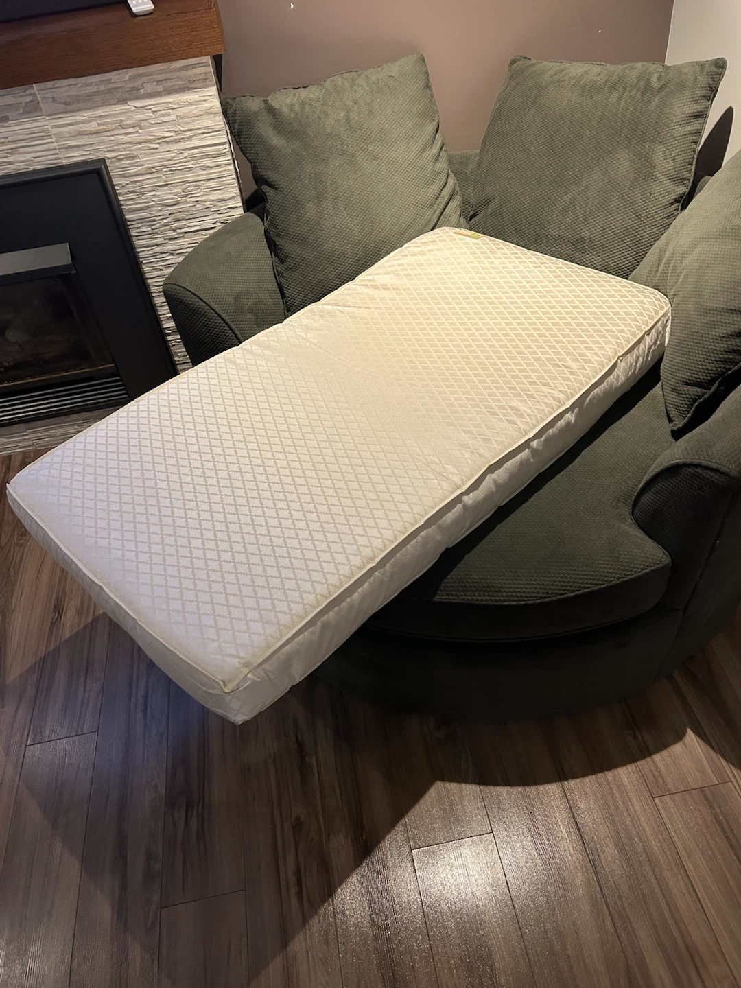 Sealy OmniPedic Naturale 2-Stage Crib Mattress