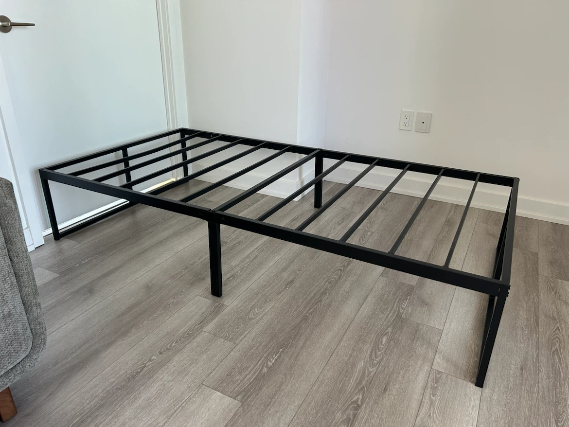 Black Metal Twin - Single Bed Frame - photo 5