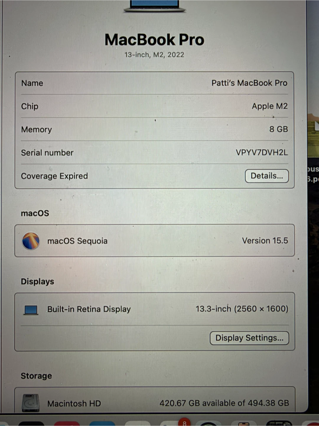 Apple MacBook Pro 13-inch M2 2022 - photo 4