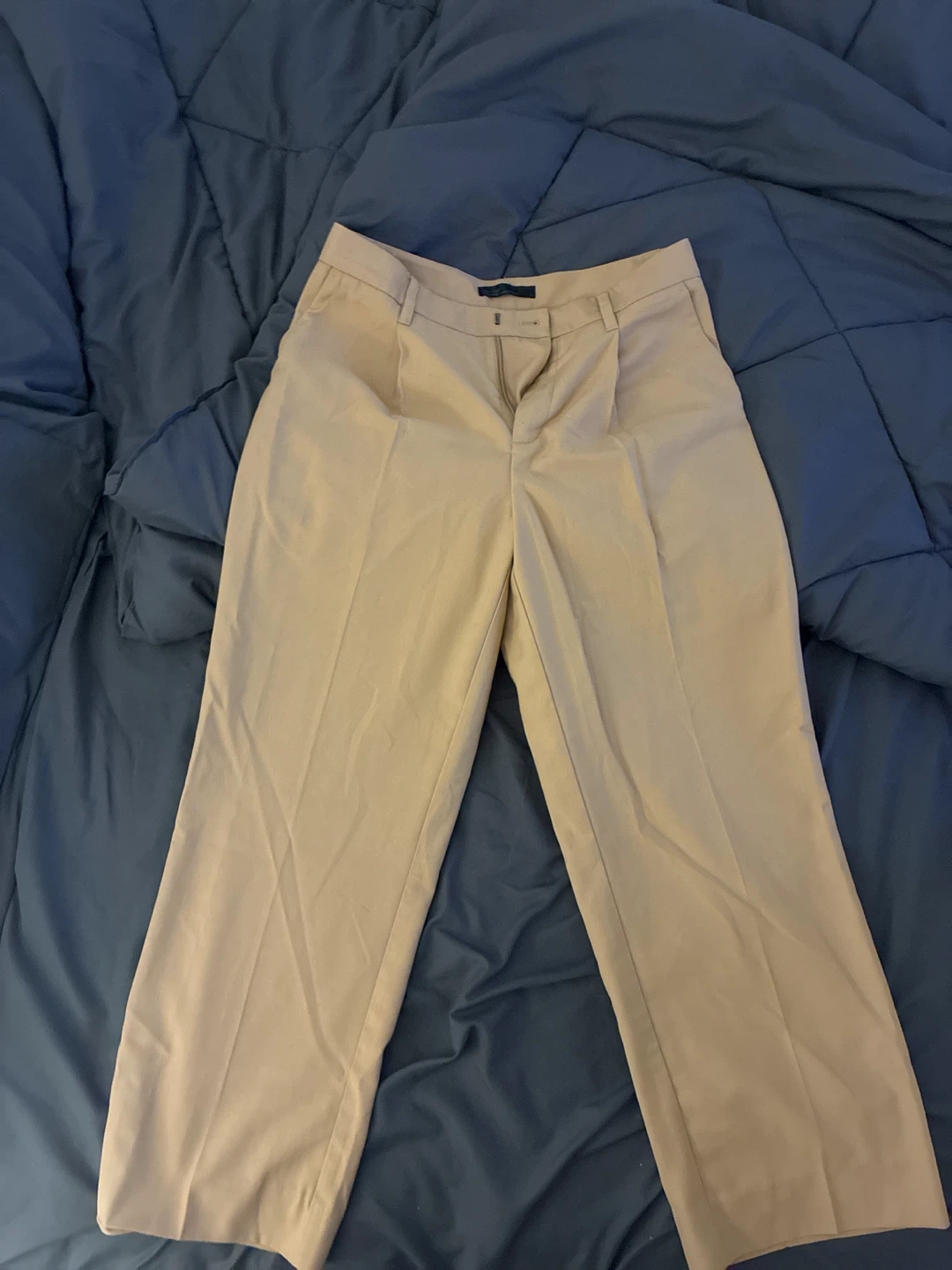 Oak and Fort Beige Trousers
