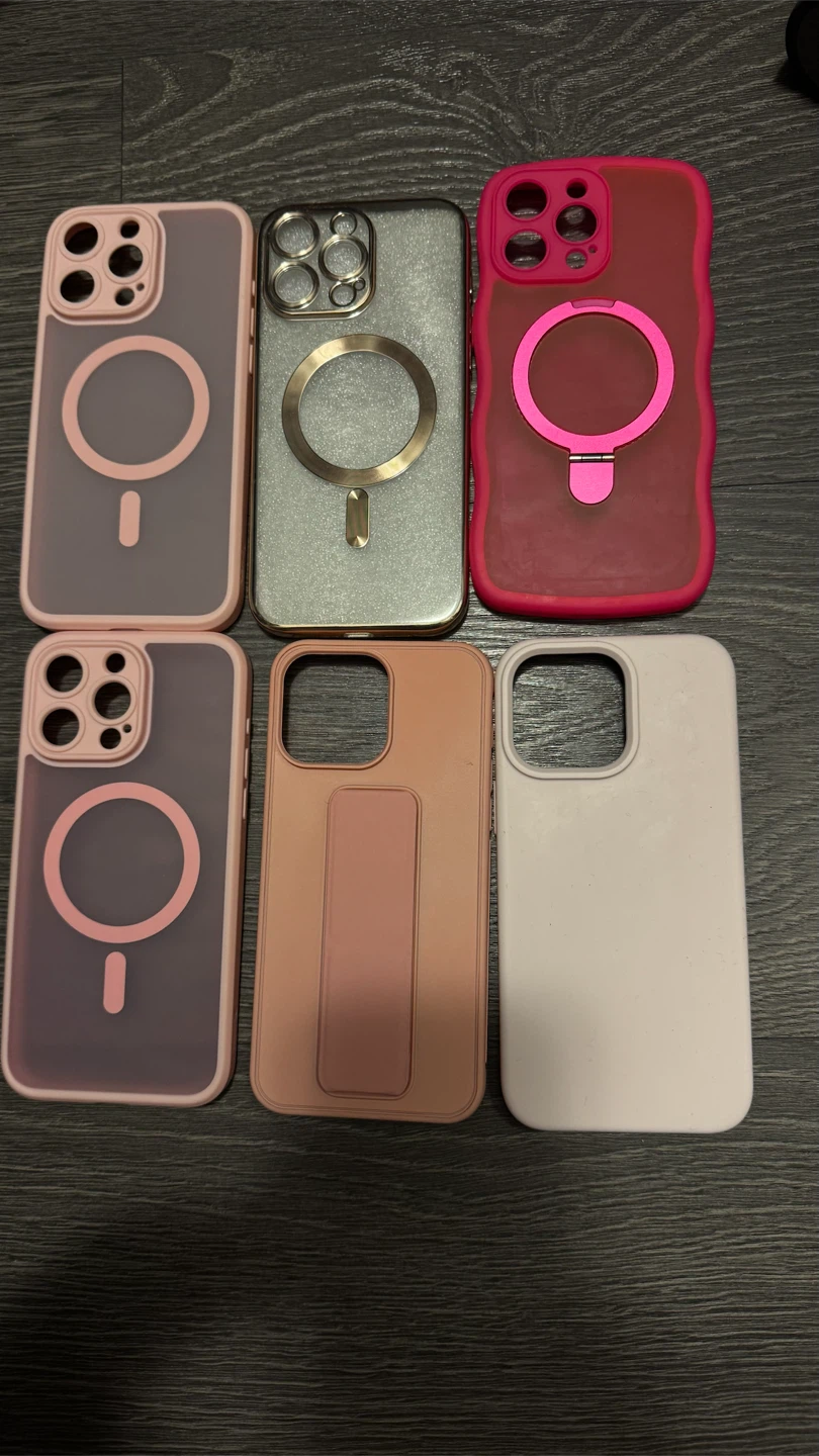Lot of NEW 6 iPhone 15 PRO MAX Protective Cases