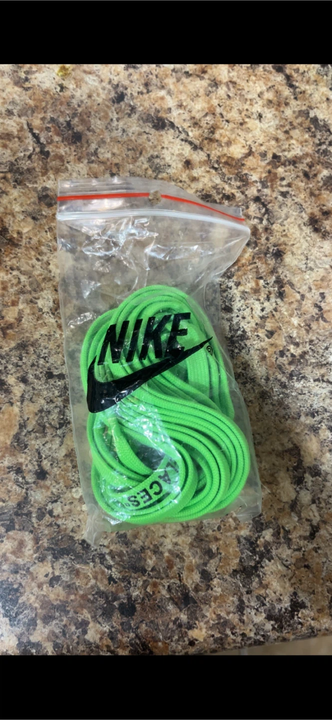 Nike Off-White Shoelaces - Neon Green