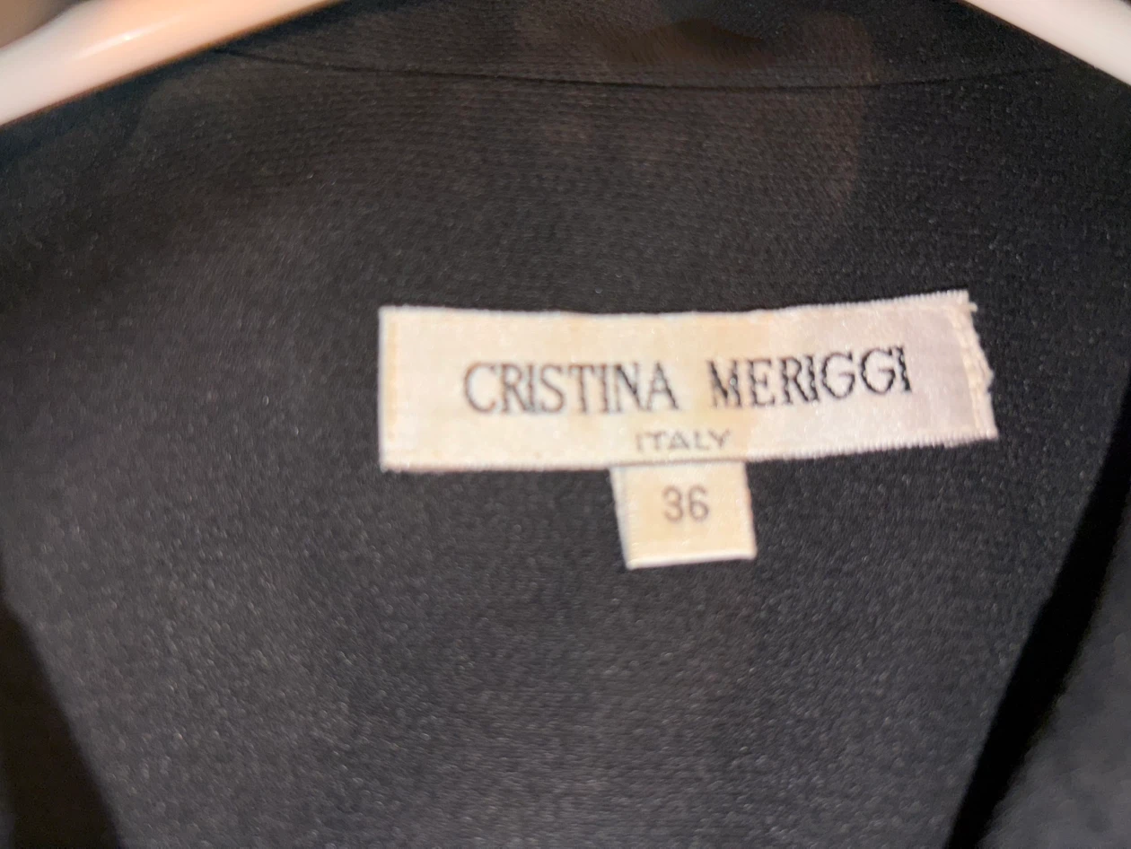 Cristina Meriggi Black Blazer 🏈 - photo 3