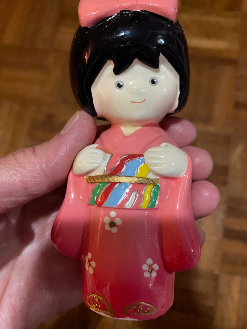 Vintage Japanese Kokeshi Doll - photo 2