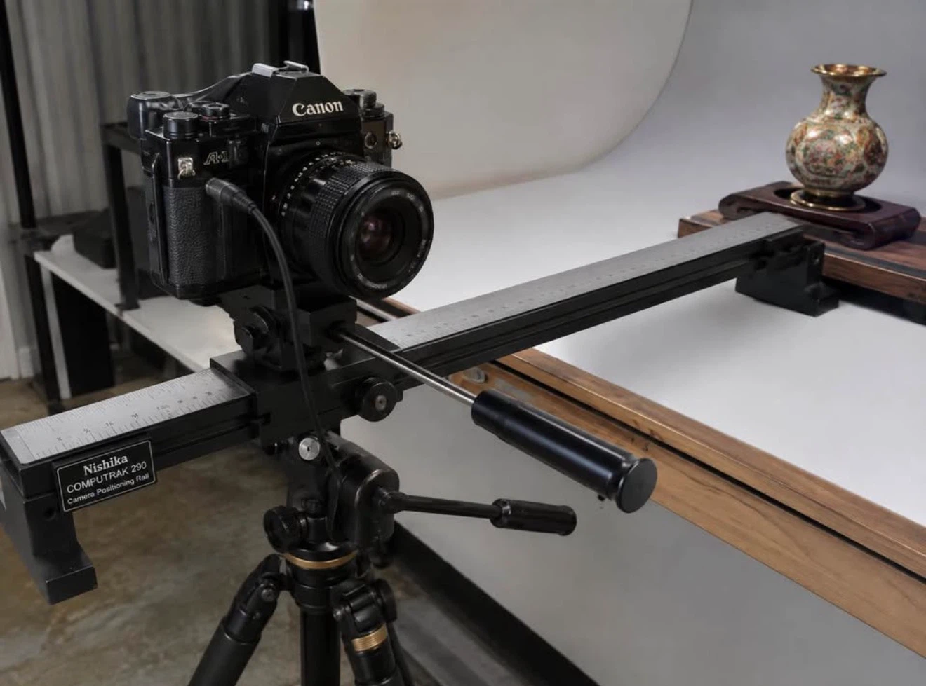 Nishika Computrak 290 Camera Positioning Rail