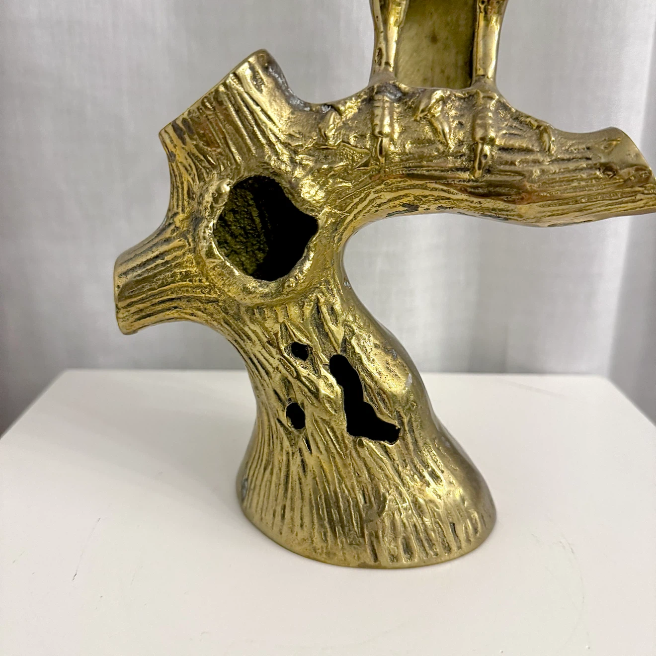 Large vintage brass toucan sculpture - photo 4