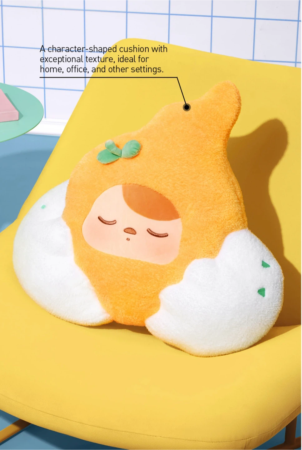 Pucky Egg Beanie Series Plush Pillow - photo 3