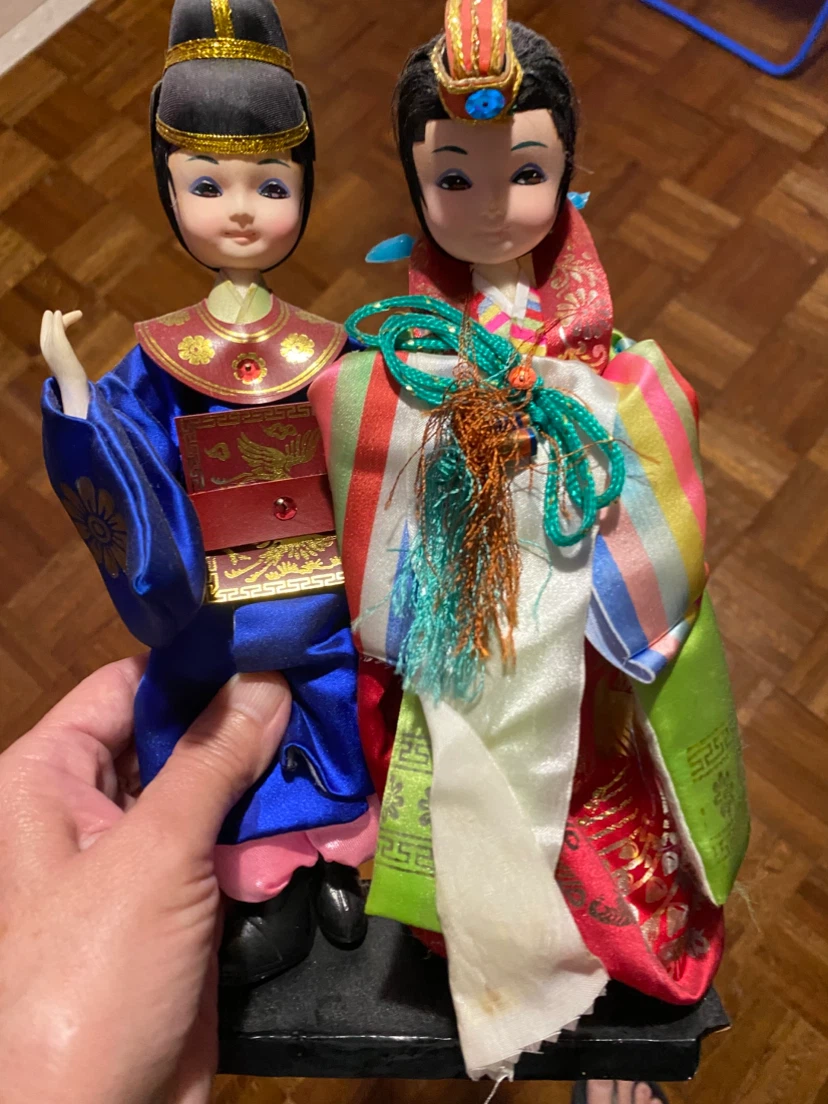Traditional Korean Wedding Dolls