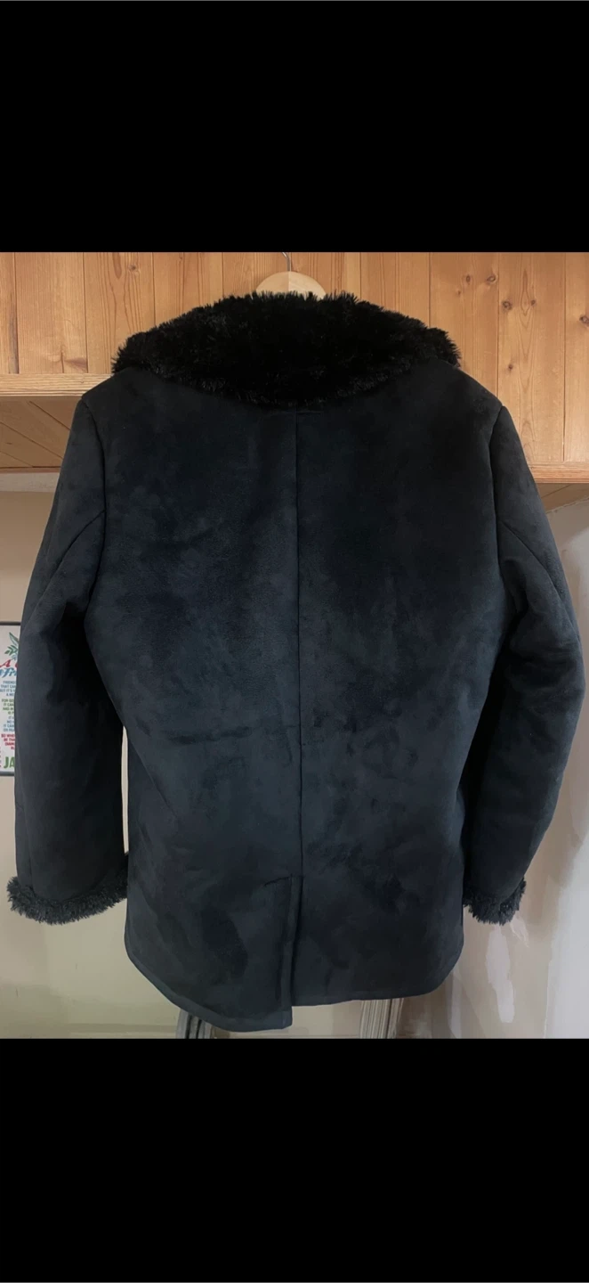 Guess Black Faux Sherpa Coat - photo 3