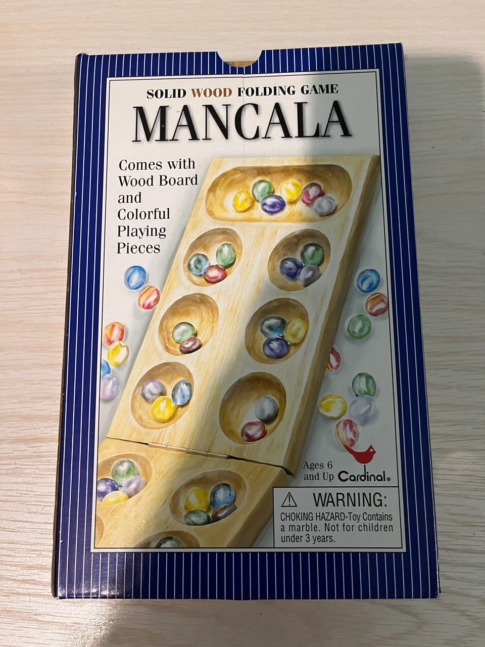 Solid Wood Folding Mancala Game