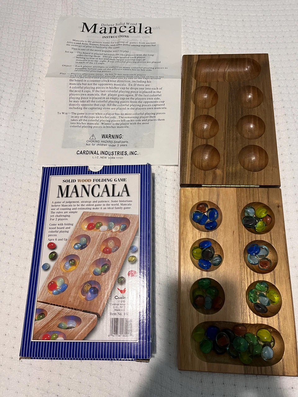Solid Wood Folding Mancala Game - photo 3