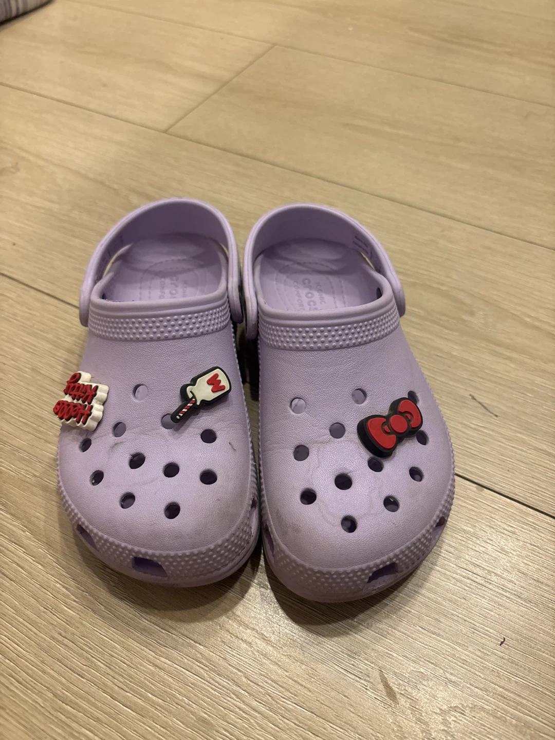 Lavender Crocs