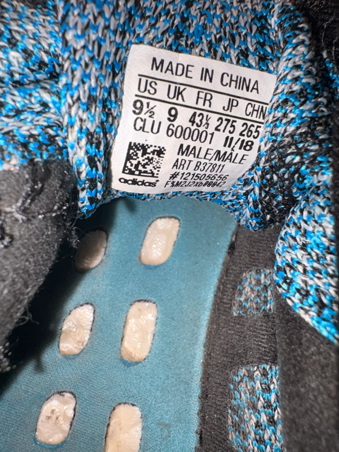 Adidas Running Shoes - Blue and Black - photo 4