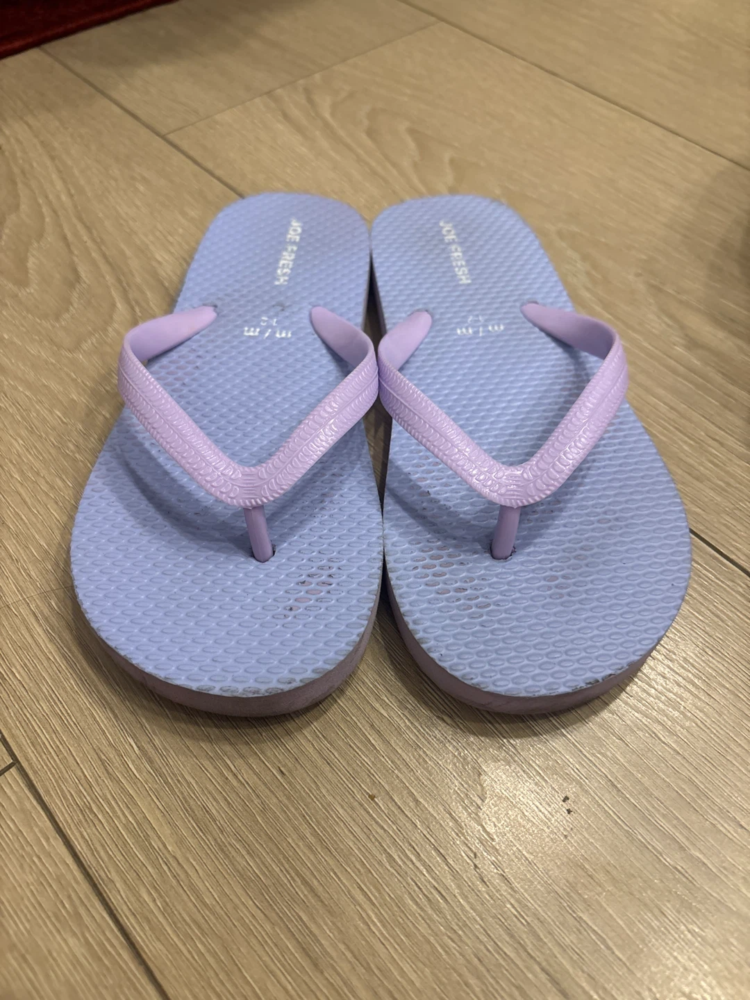Joe Fresh Lavender Flip-Flops
