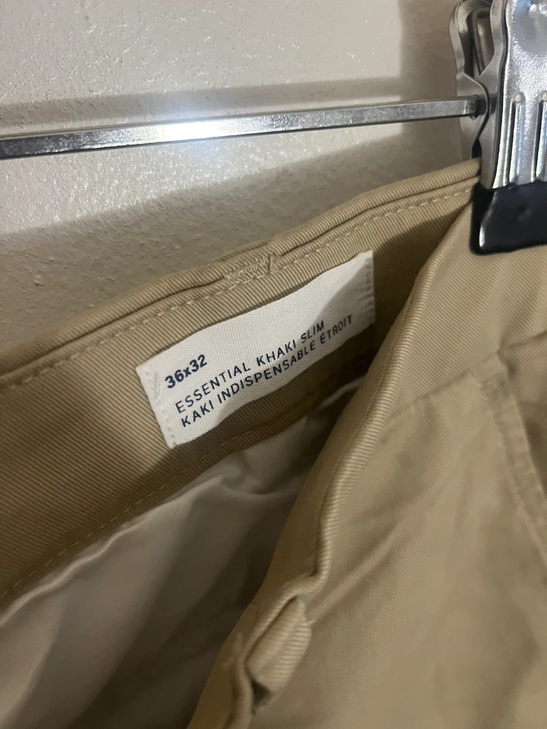 Gap Essential Khaki Slim Pants 36x32 - photo 2