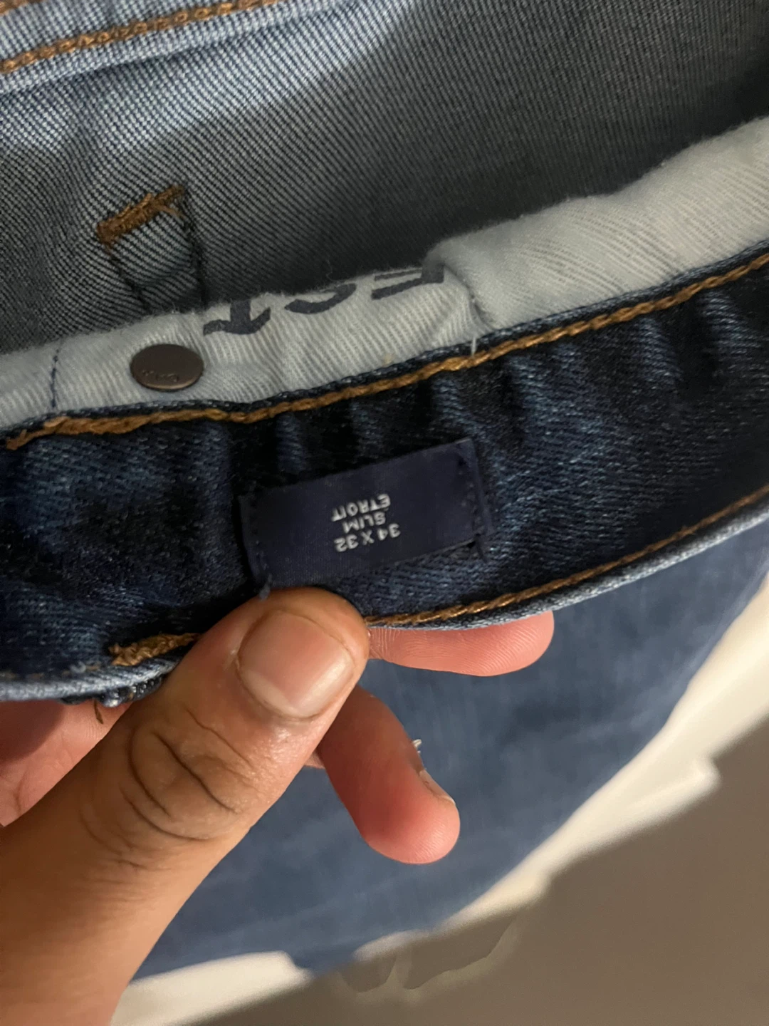 Gap Slim Fit Denim Jeans 34x32 - photo 2