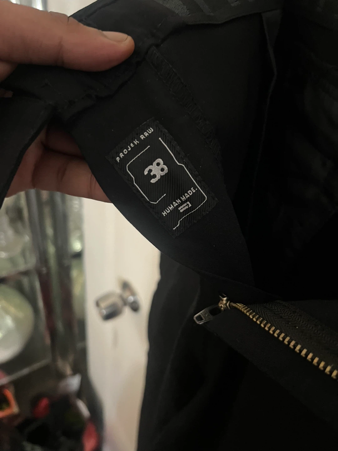 Projek Raw Men's Black Pants Size 38 - photo 3