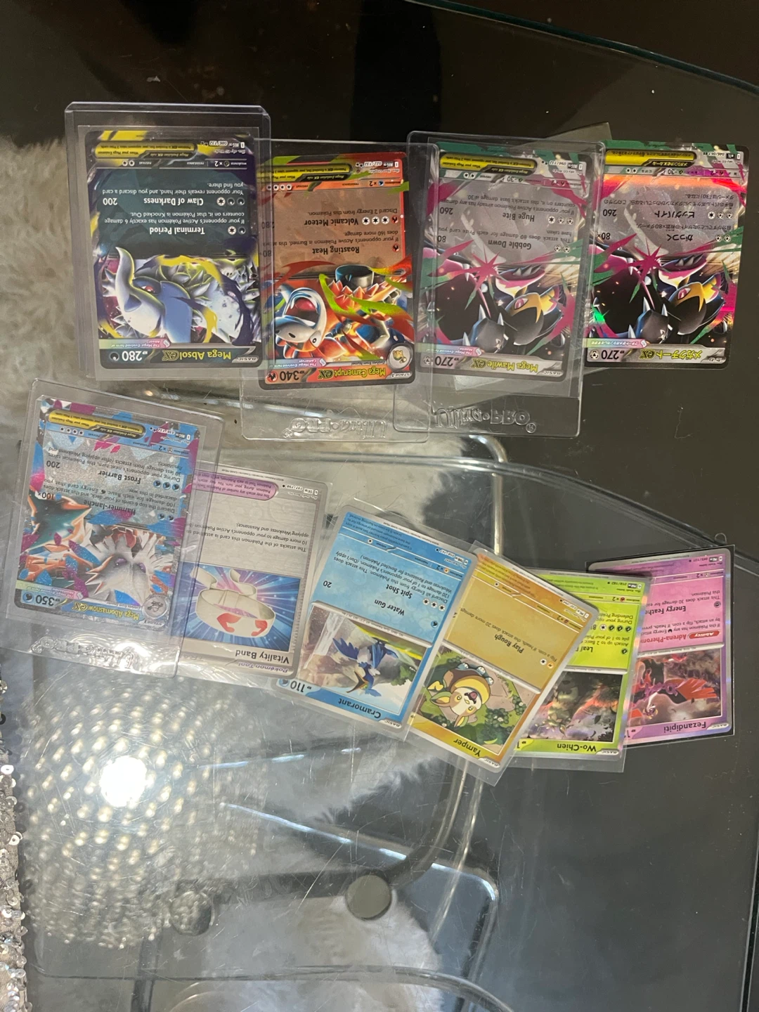 Collection of 9 Pokemon Trading Cards