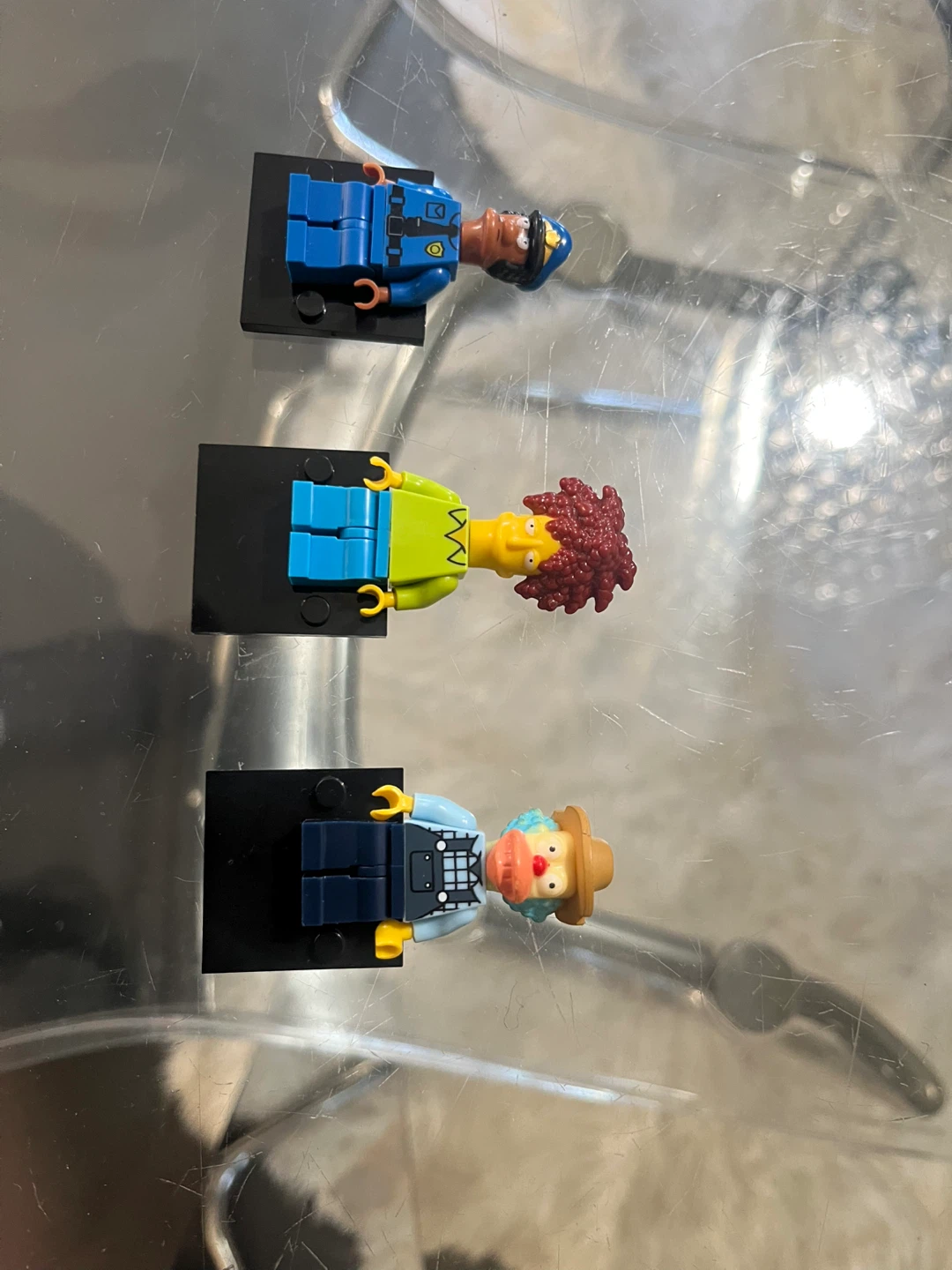 LEGO The Simpsons Minifigures custom Set of 3