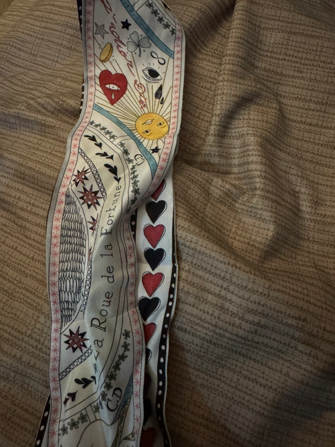 Dior Mitzah Tarot Silk Scarf - photo 2