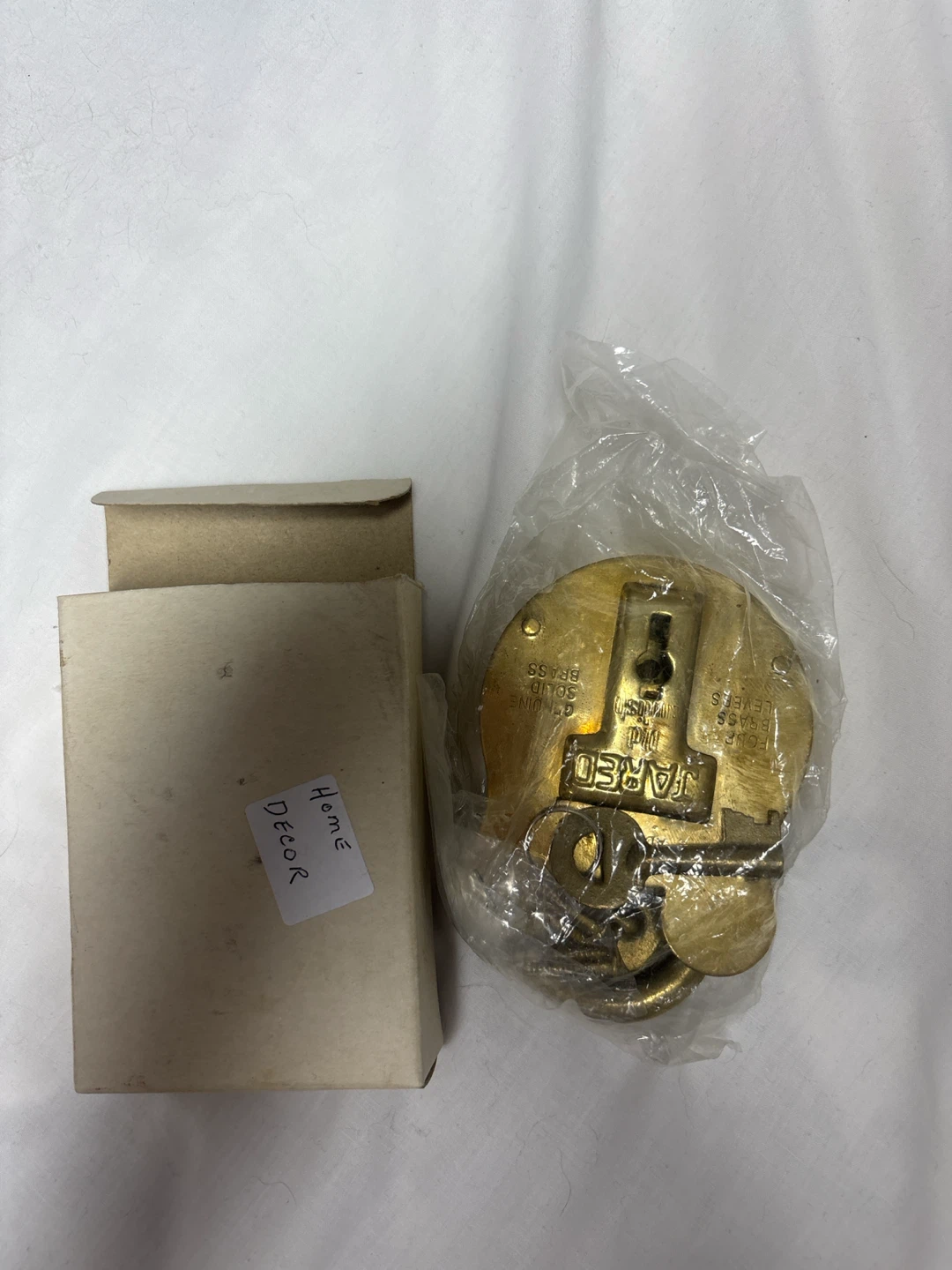 Jared Genuine Solid Brass Padlock