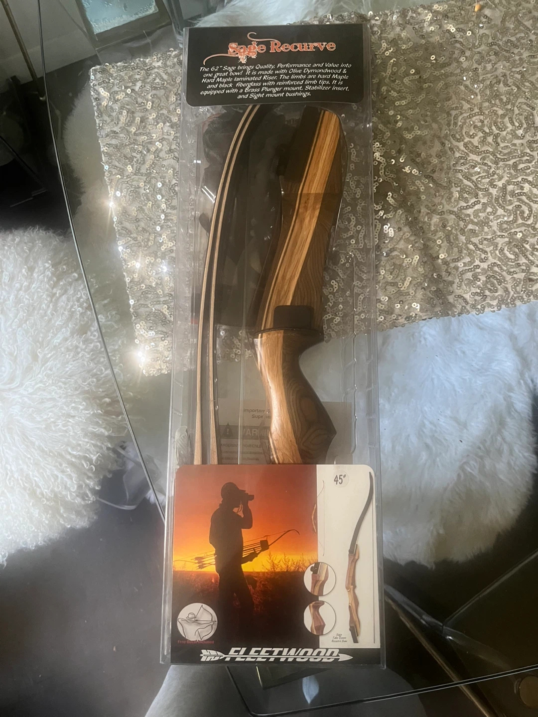 Fleetwood Sage Recurve Bow 45 lb