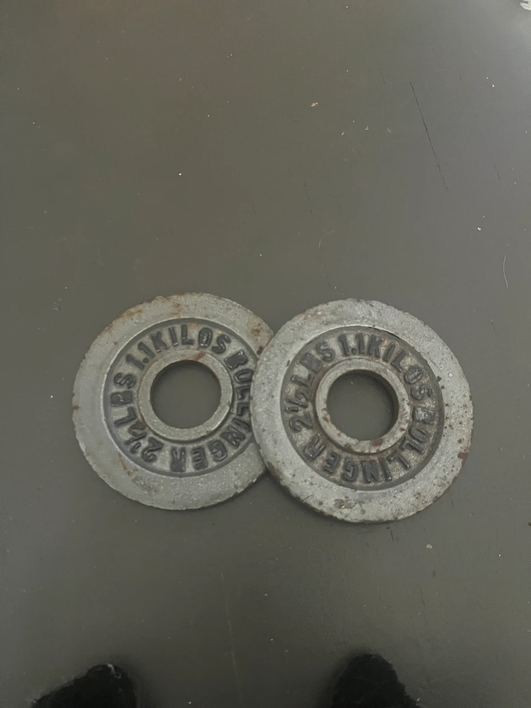 Two Bollinger 2.5 lb Weight Plates - photo 2