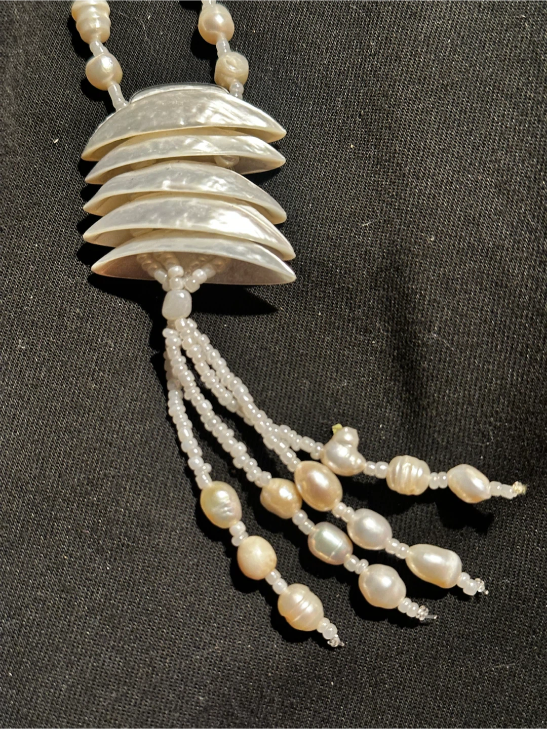 irregular baroque freshwater pearls - photo 2