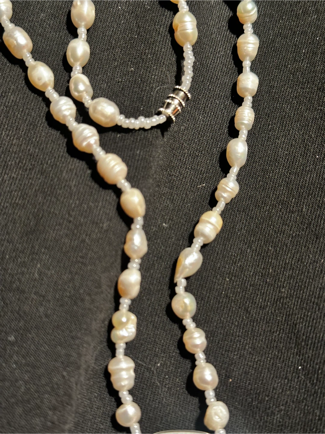 irregular baroque freshwater pearls - photo 3