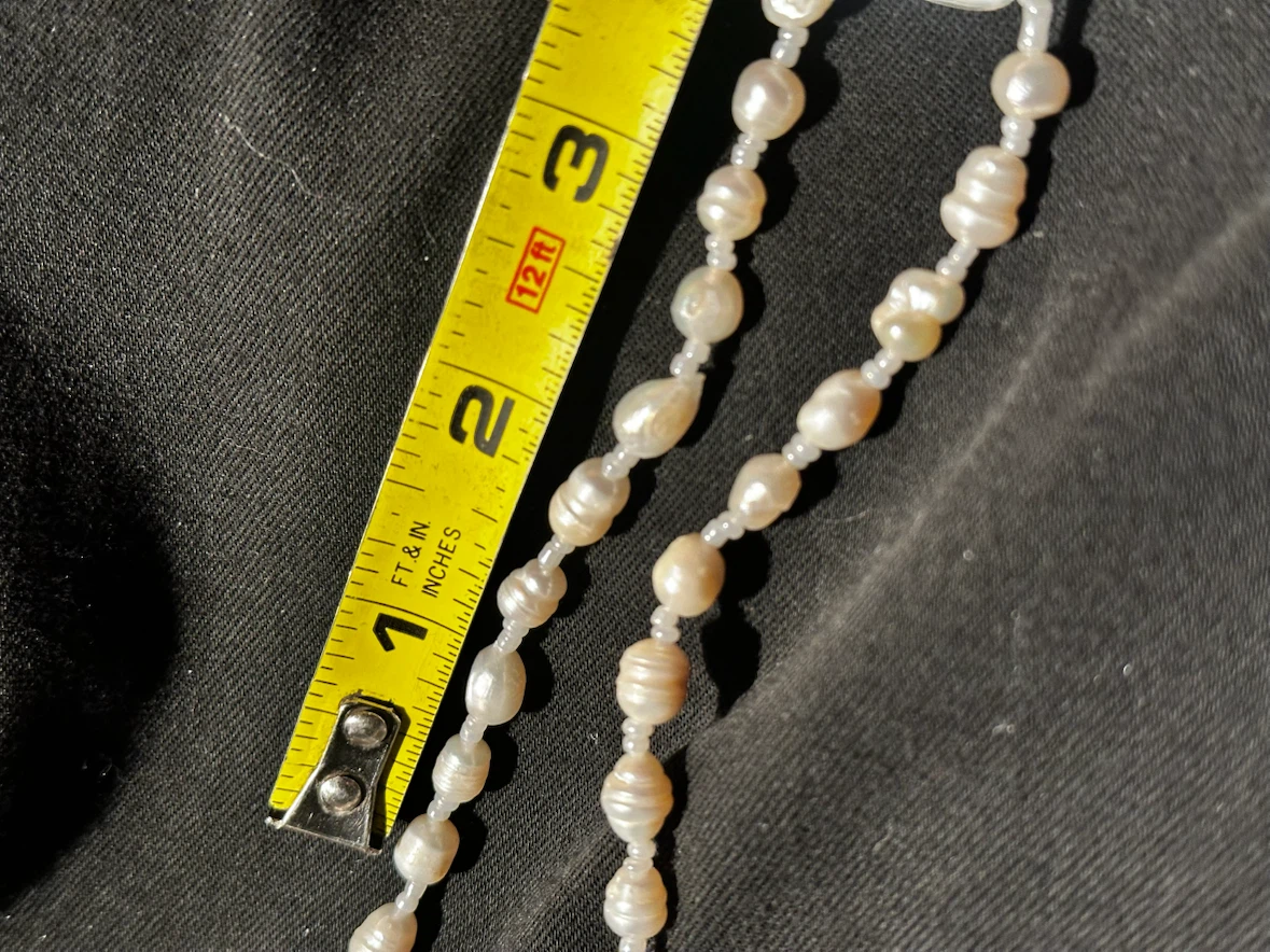 irregular baroque freshwater pearls - photo 5