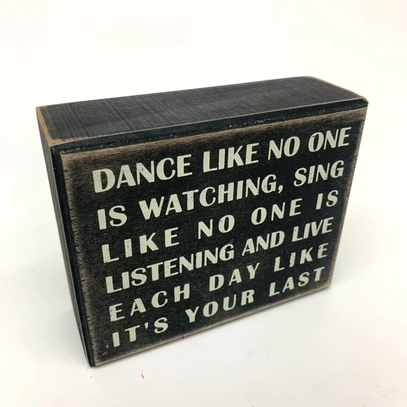 Primitives by Kathy box sign