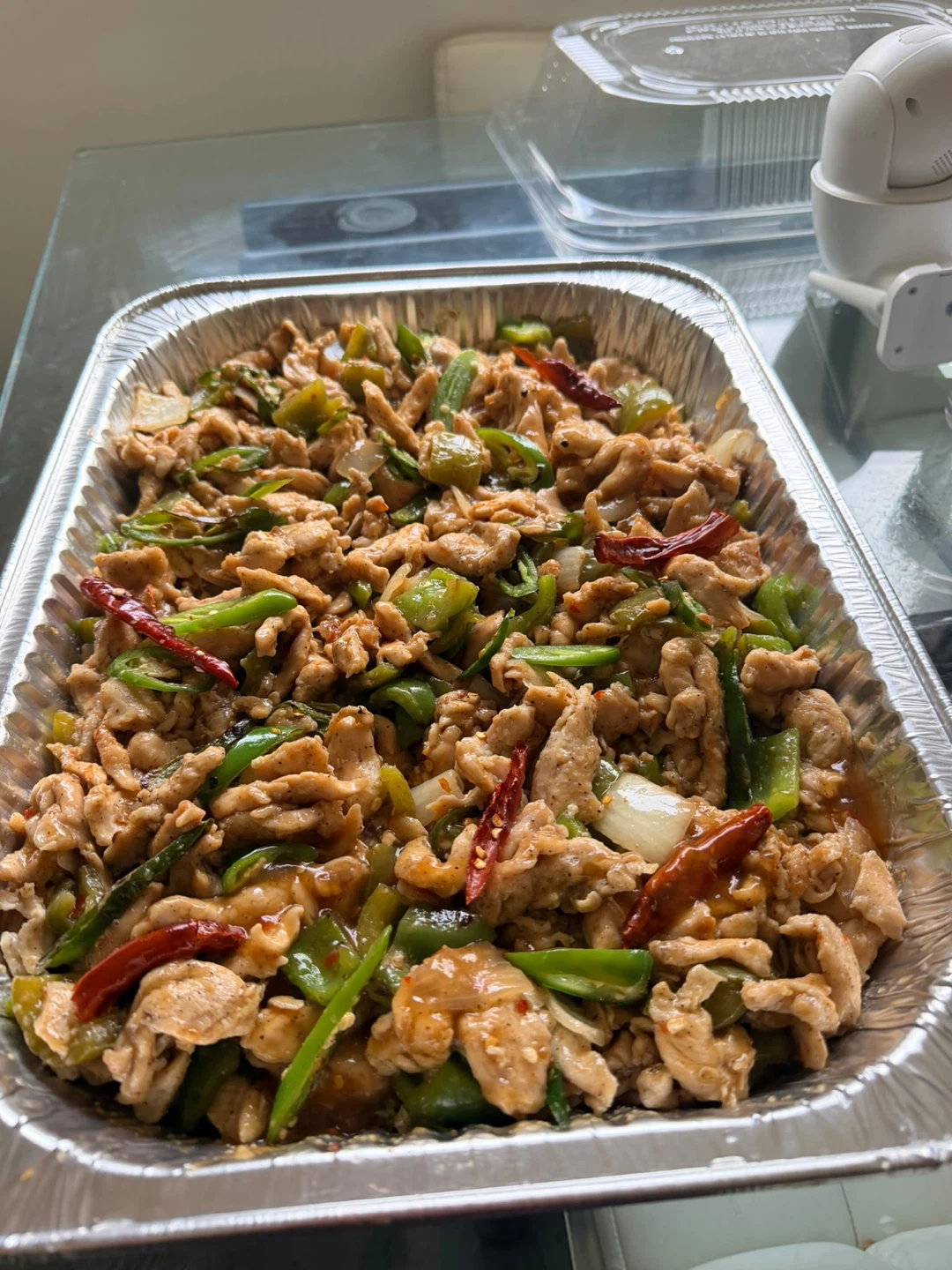 Stir-fried Chicken with Peppers