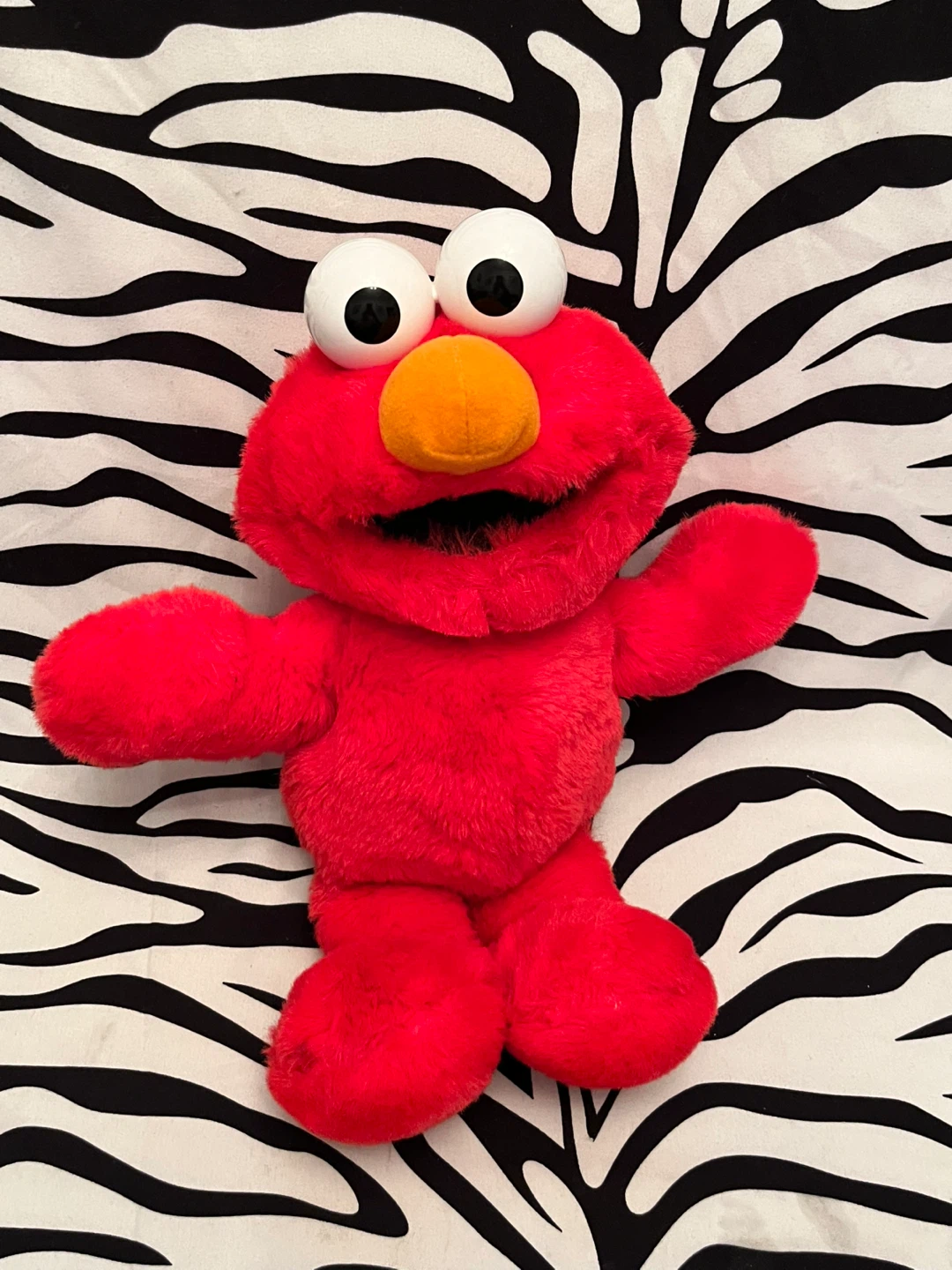 ♥️ Vintage 1995 Tickle Me Elmo Tyco Sesame Street plush toy ♥️ - photo 2