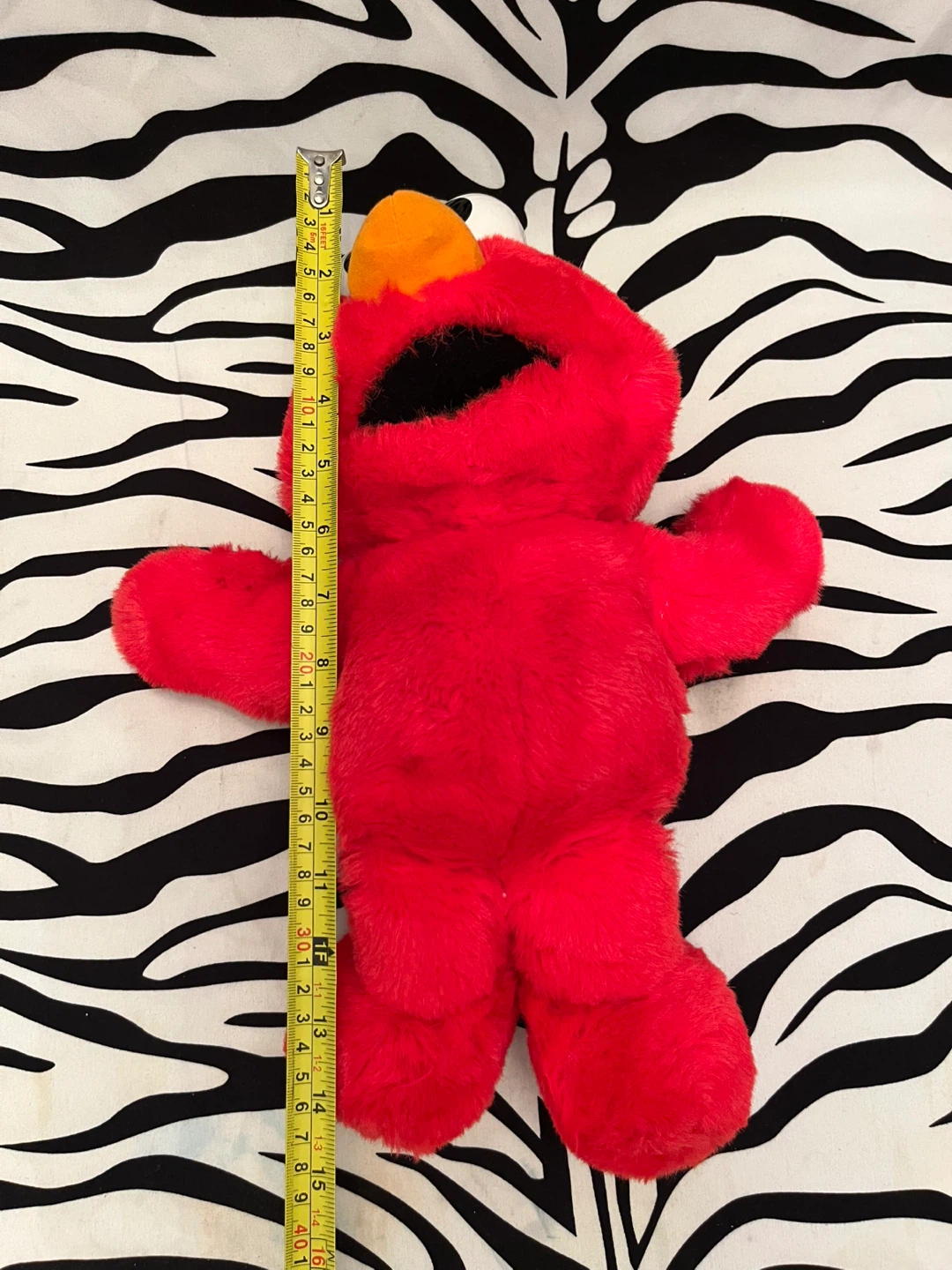 ♥️ Vintage 1995 Tickle Me Elmo Tyco Sesame Street plush toy ♥️ - photo 3
