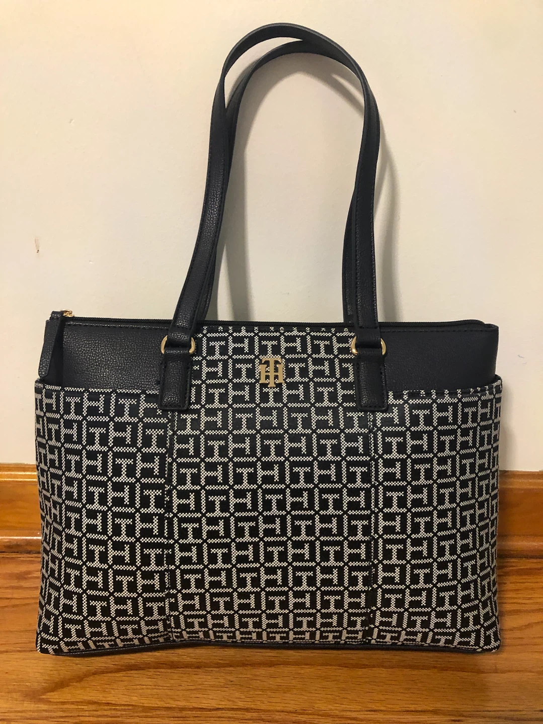 Tommy Hilfiger Monogram Tote Bag