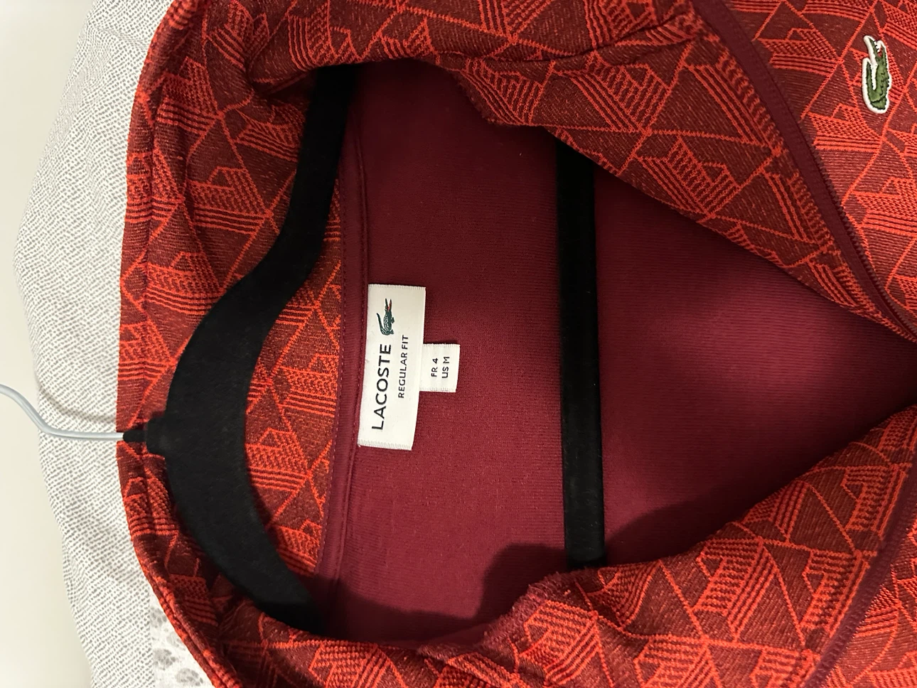 Lacoste Regular Fit Track Jacket Red - photo 2