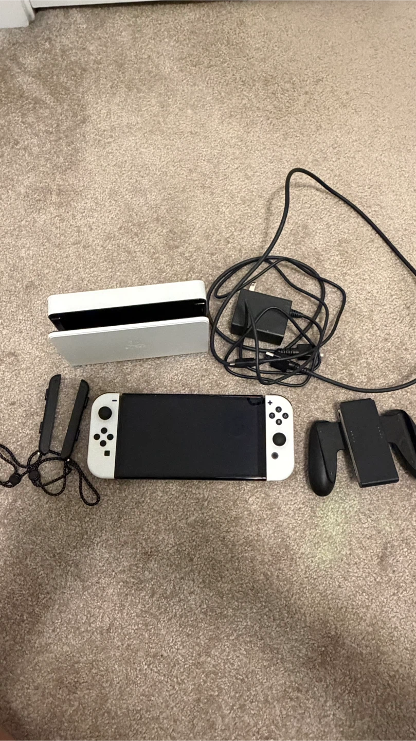 2 Nintendo Switch OLED Model with Accessories - photo 4
