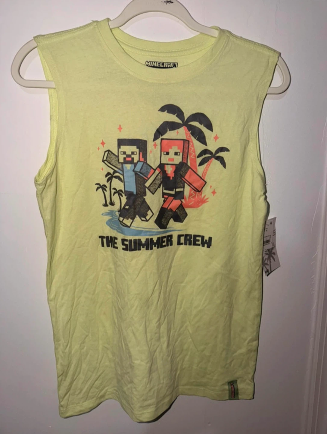 Minecraft The Summer Crew Tank Top