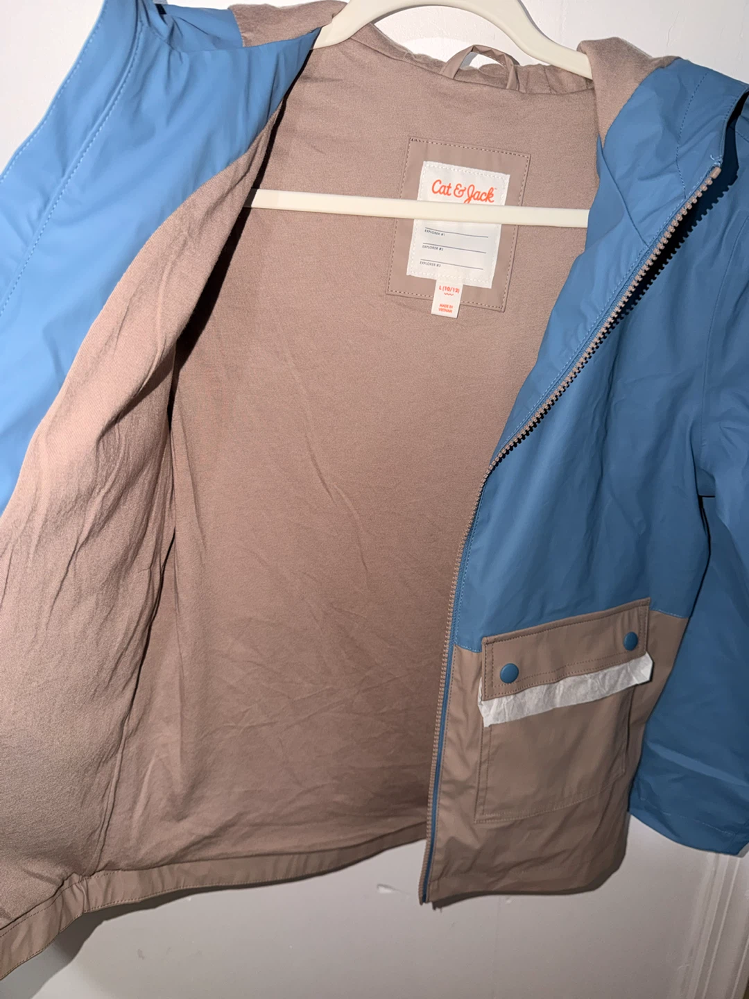 Cat & Jack Hooded Rain Jacket - photo 2