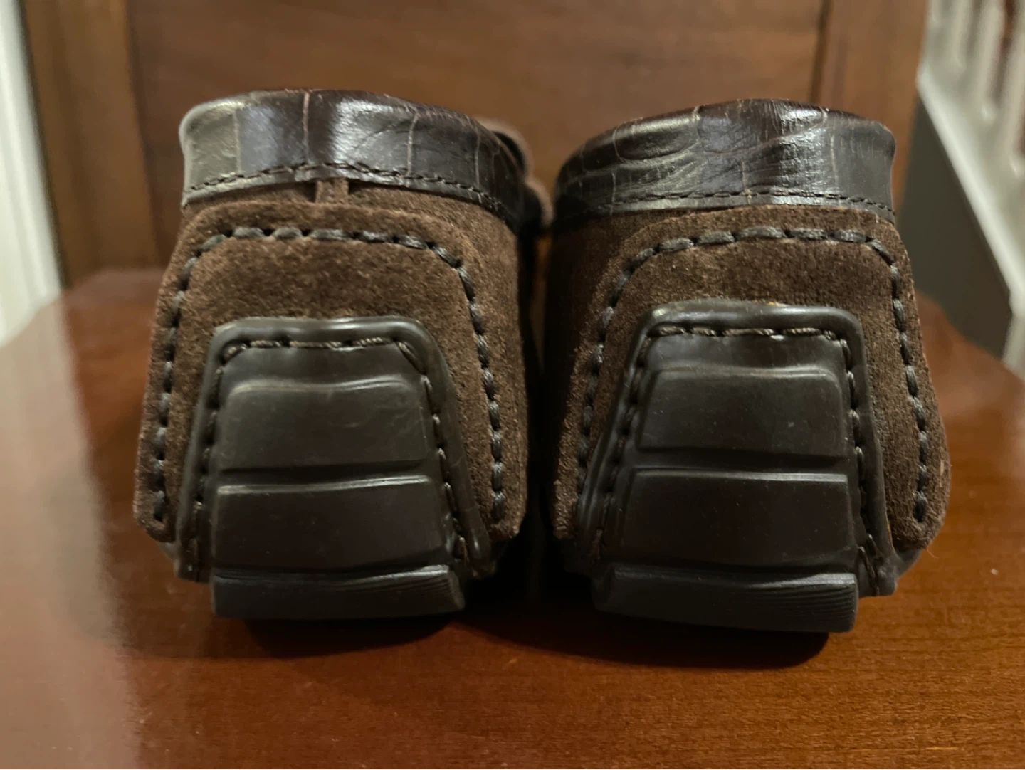 NEW 5th Avenue Brown Leather Loafers - photo 5