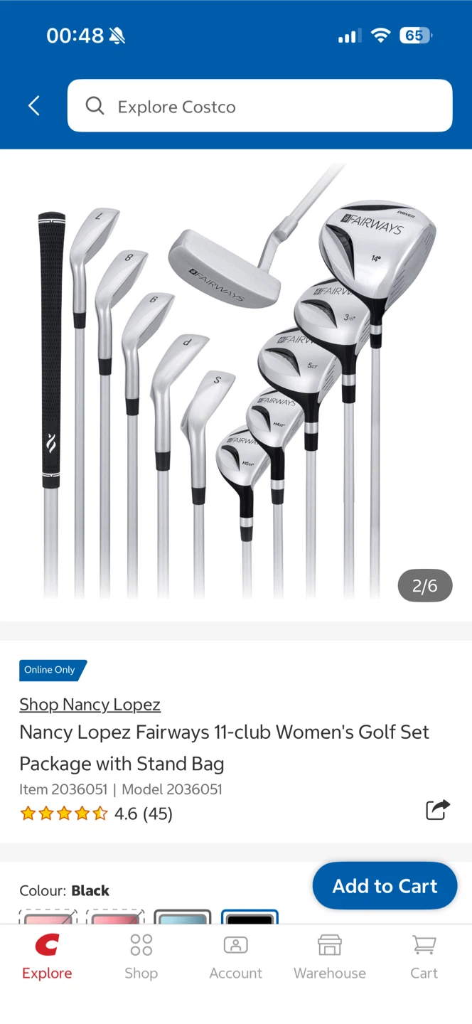 Nancy Lopez Fairways 11-Club Women's Golf Set - photo 3