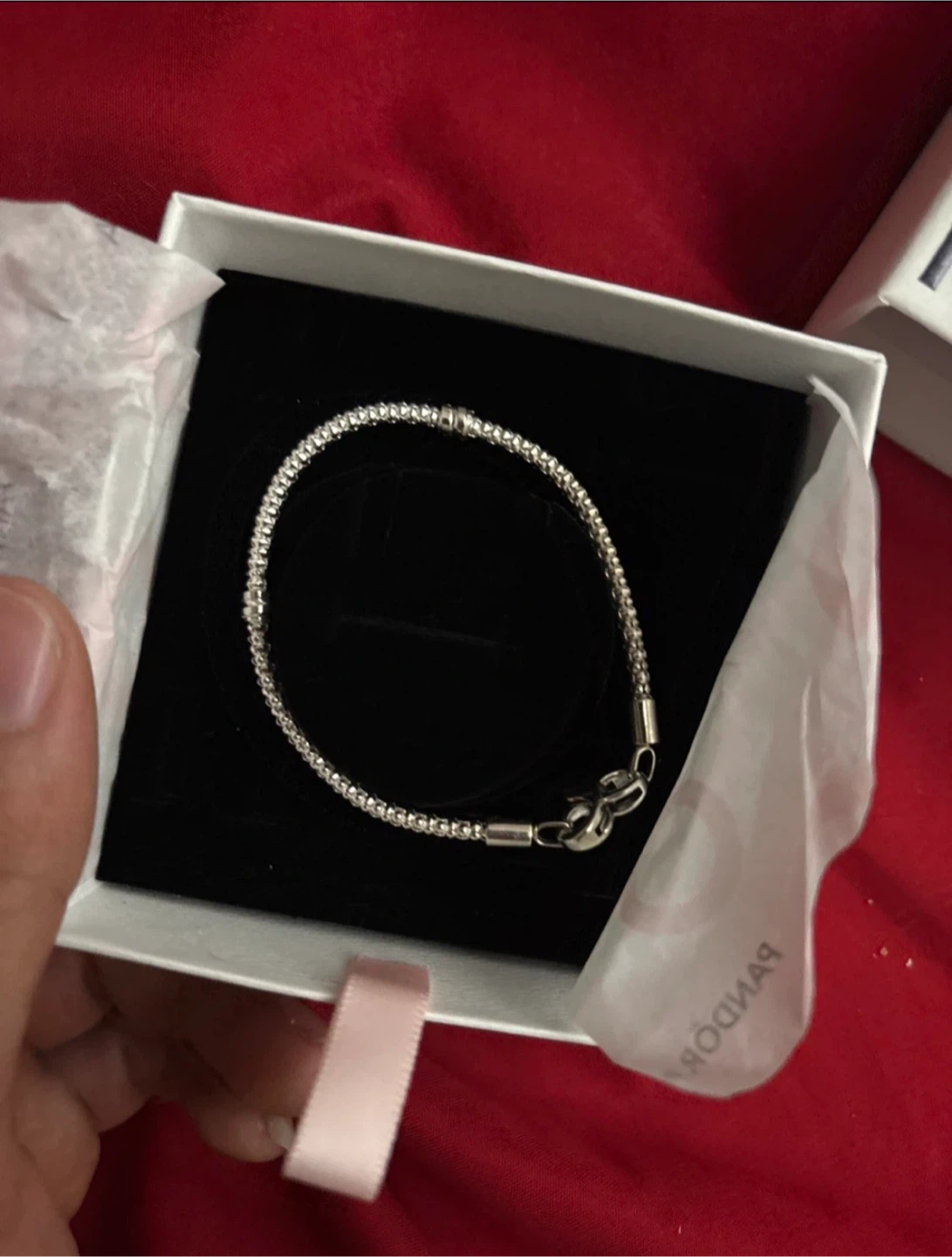 Pandora Silver Infinity Bracelet - photo 2