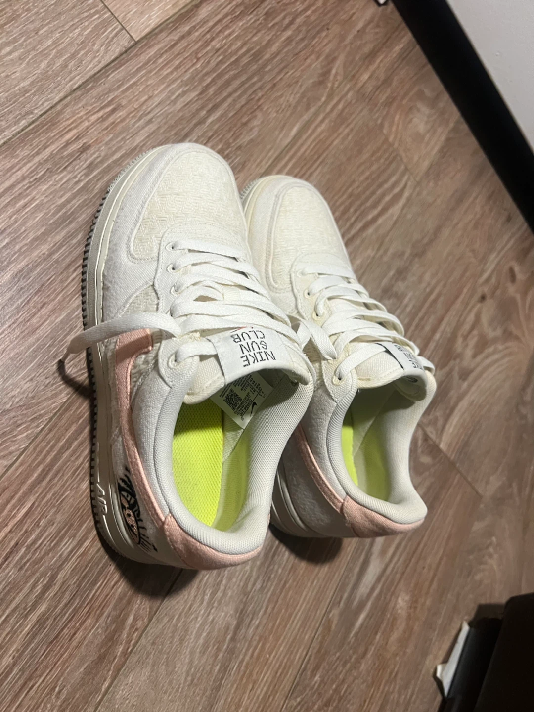 Nike Air Force 1 Sun Club Sneakers - photo 3