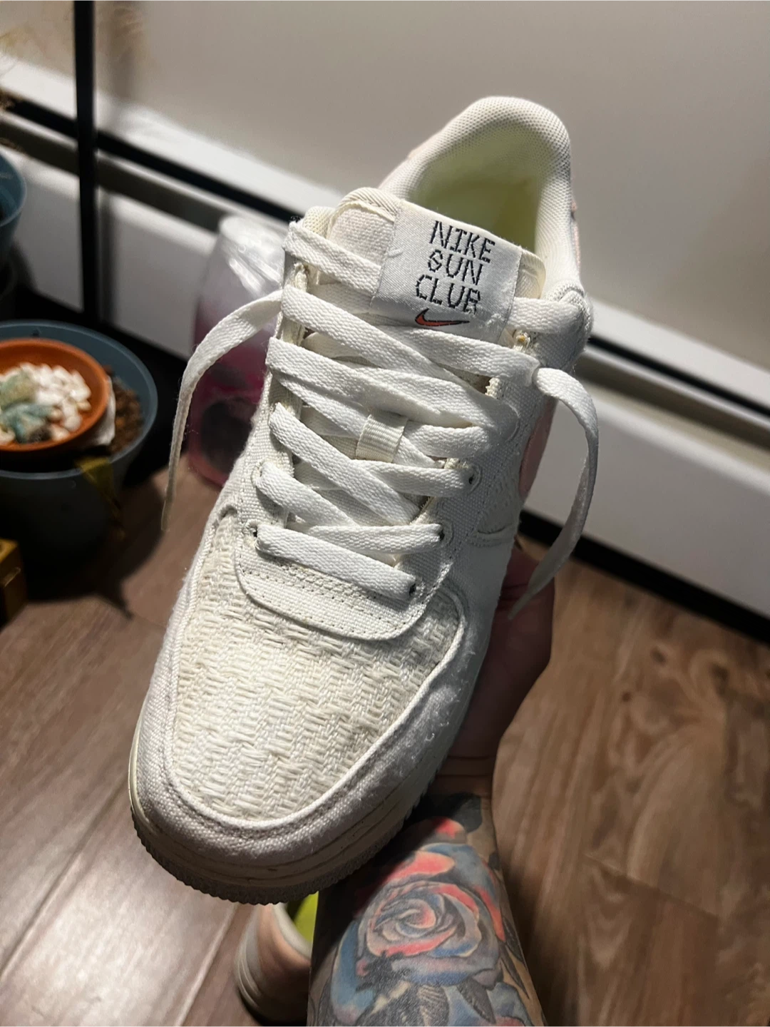 Nike Air Force 1 Sun Club Sneakers - photo 4