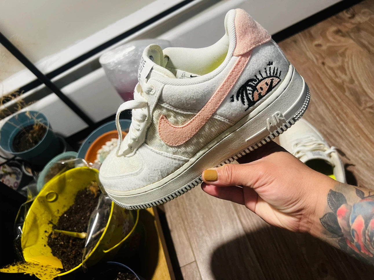 Nike Air Force 1 Sun Club Sneakers - photo 5