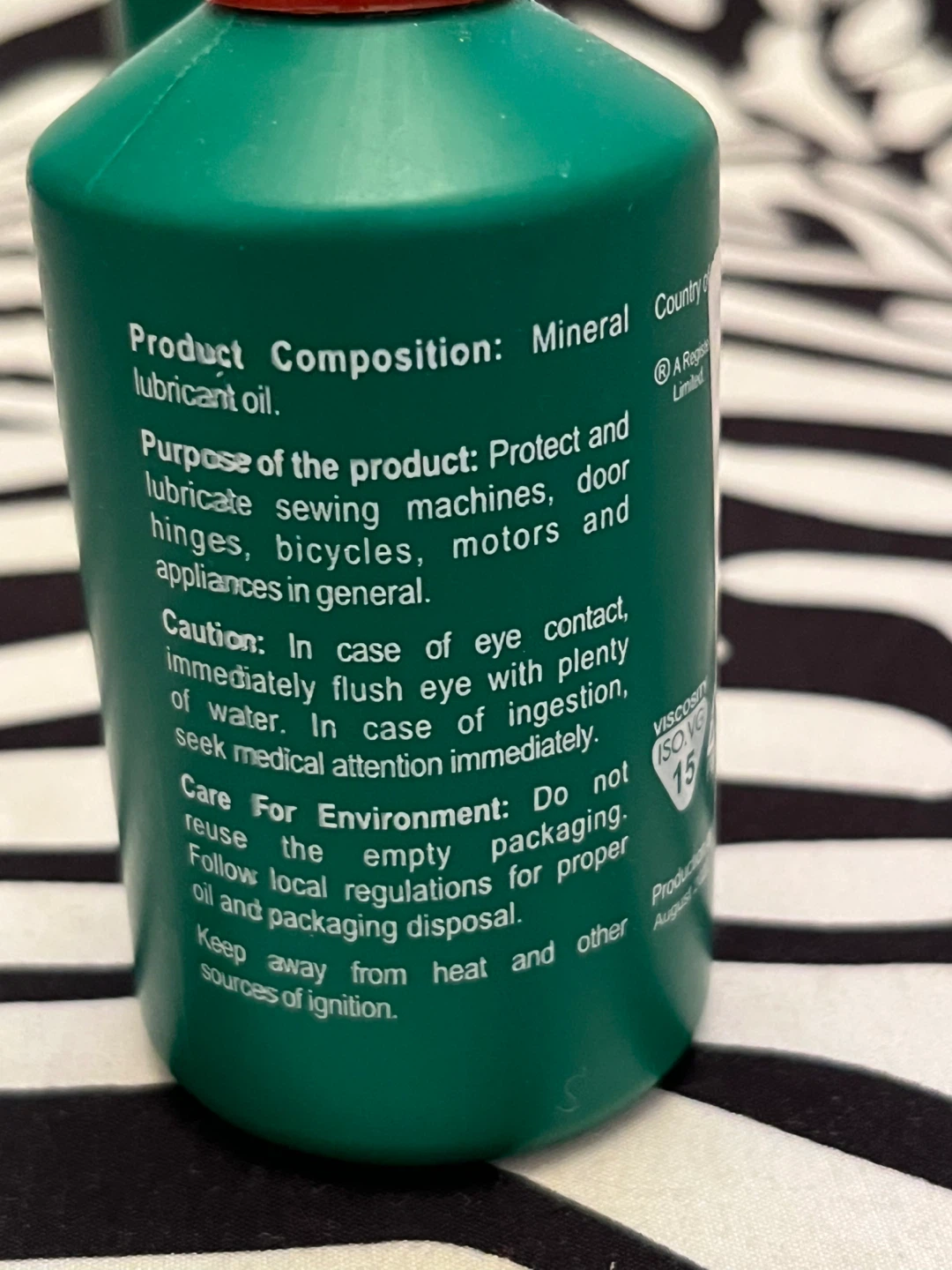♥️ Singer All-Purpose 100 ml Sewing Machine Oil  ♥️ - photo 4